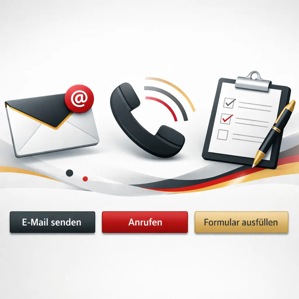 Kontakt und Ablauf – E-Mail, Anruf, Formular und strukturierter Start